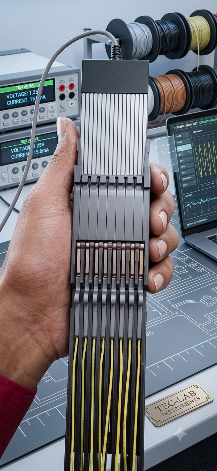 Technician repairing M5 module